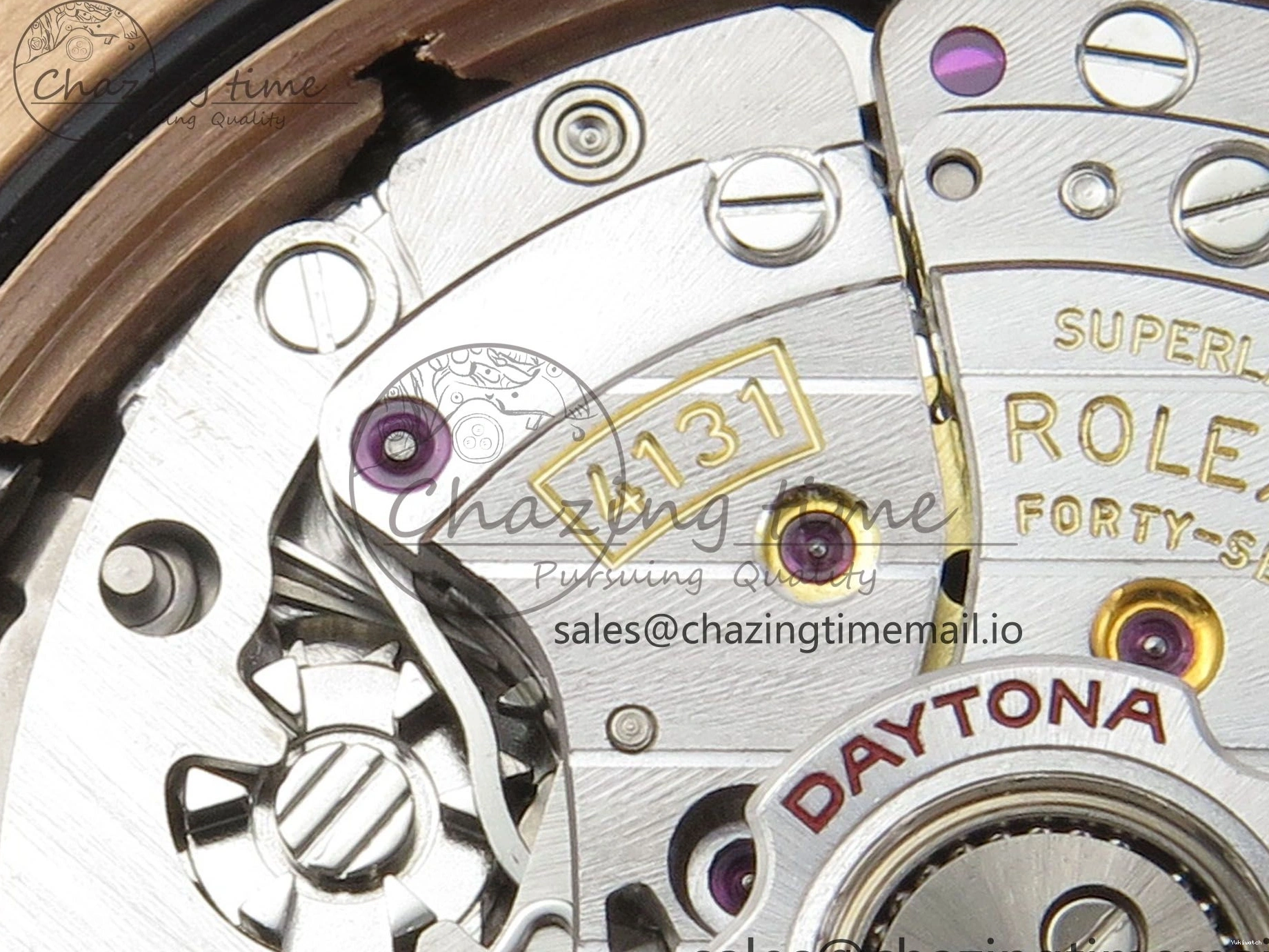 RG Oysterflex Edition 126515 VSF Daytona on 1:1 VS4131 (Weighted) Strap Dial Black V2 Best 0120